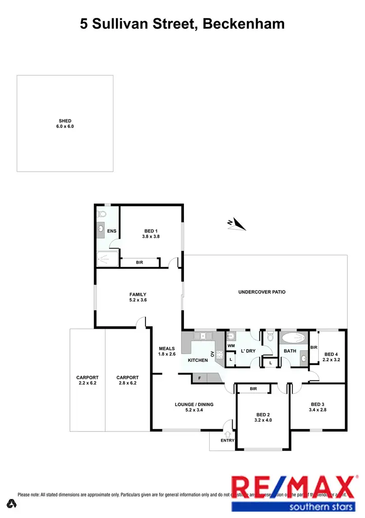 Floorplan of Homely house listing, 5 Sullivan Street, Beckenham WA 6107