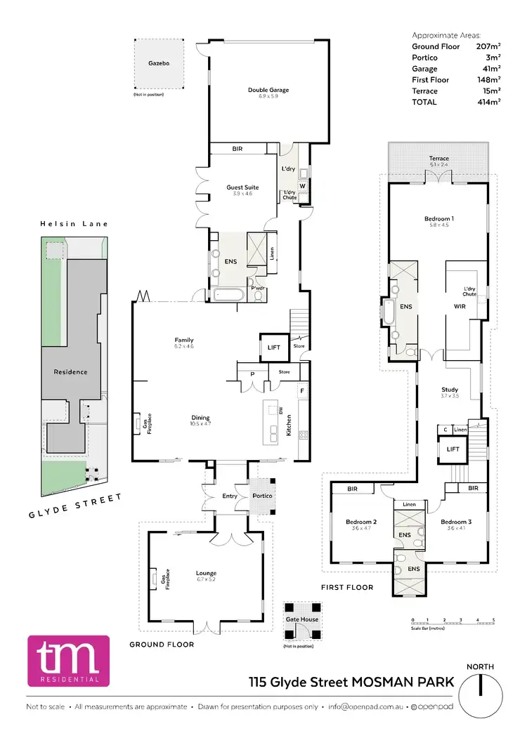 Floorplan of Homely house listing, 115 Glyde Street, Mosman Park WA 6012