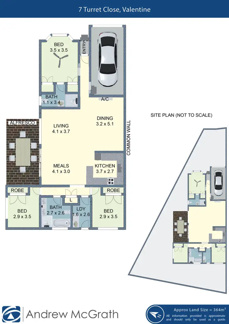 Floorplan of Homely townhouse listing, 7 Turret Close, Valentine NSW 2280