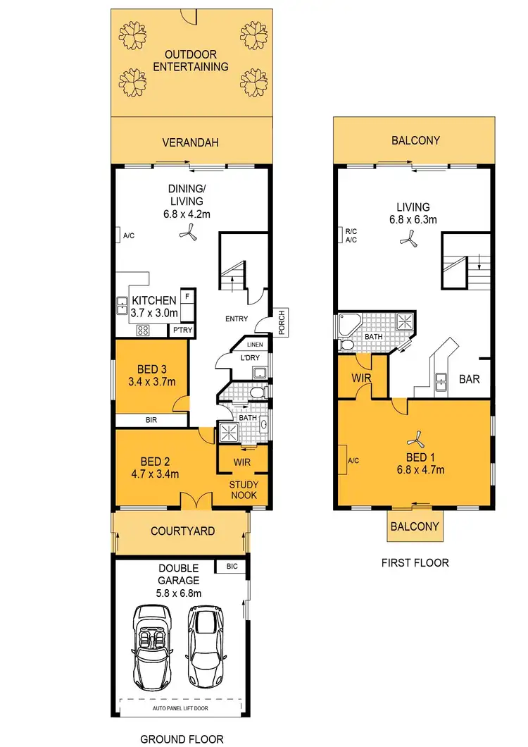 Floorplan of Homely house listing, 86 Coromandel Drive, Mccracken SA 5211