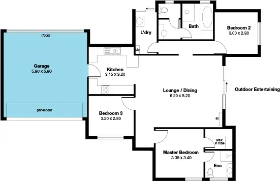 Floorplan of Homely house listing, 4/7 Sandy Lane, Hackham SA 5163