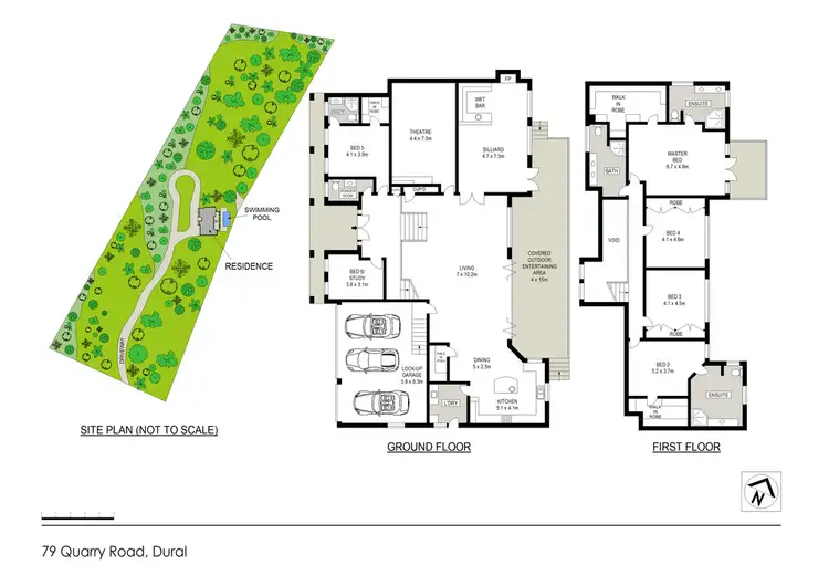 Floorplan of Homely house listing, 79 Quarry Road, Dural NSW 2158