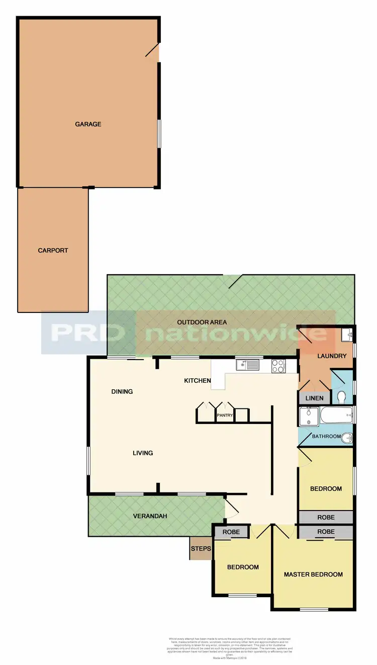 Floorplan of Homely house listing, 26 Frater Avenue, Tenambit NSW 2323