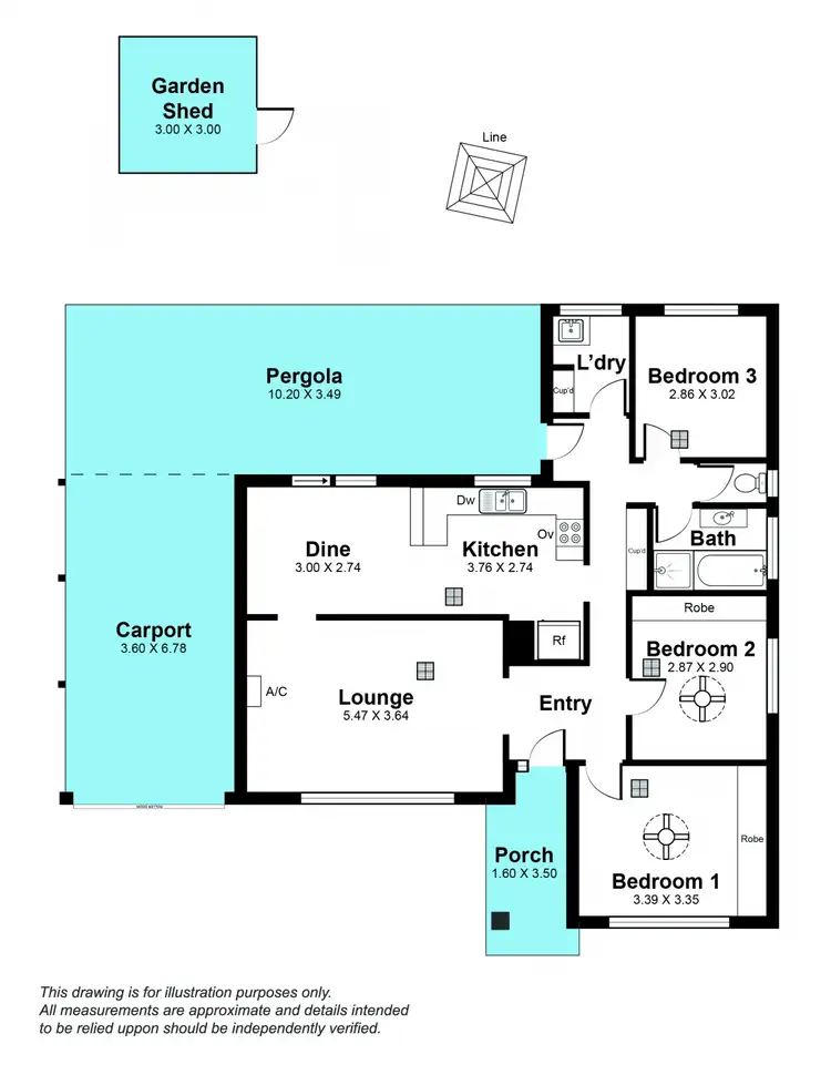 Floorplan of Homely house listing, 20 Conington Crescent, Morphett Vale SA 5162