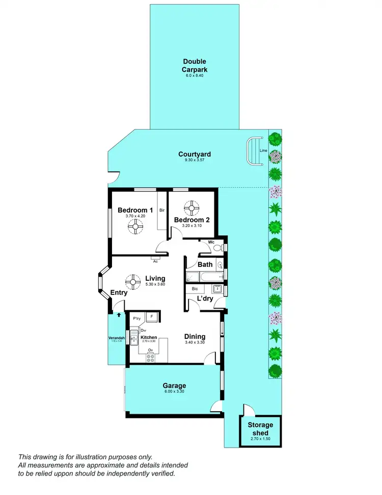 Floorplan of Homely house listing, 31a Karyn Crescent, Reynella SA 5161