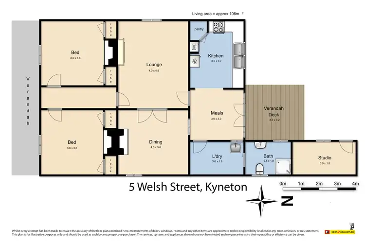 Floorplan of Homely house listing, 5 Welsh Street, Kyneton VIC 3444