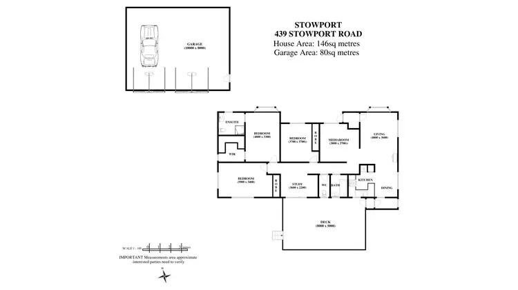 Floorplan of Homely house listing, 439 Stowport Road, Stowport TAS 7321
