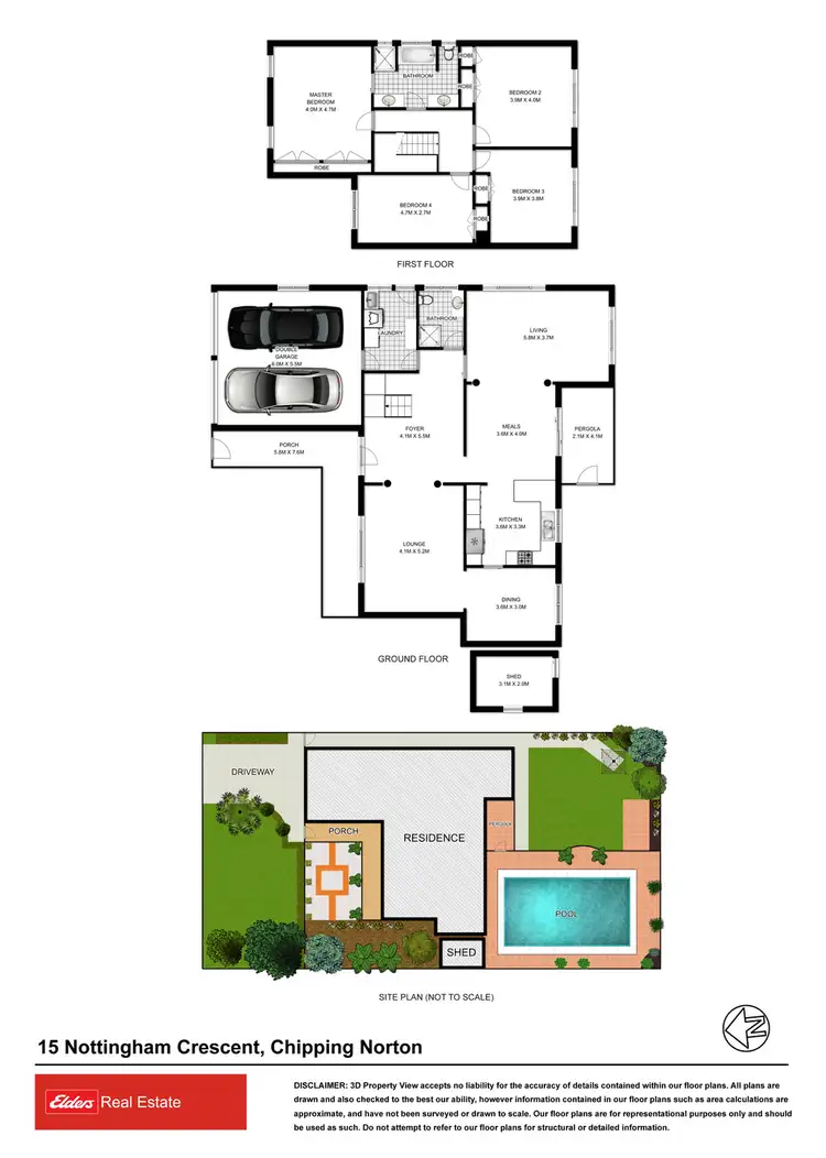 Floorplan of Homely house listing, 15 Nottingham Crescent, Chipping Norton NSW 2170