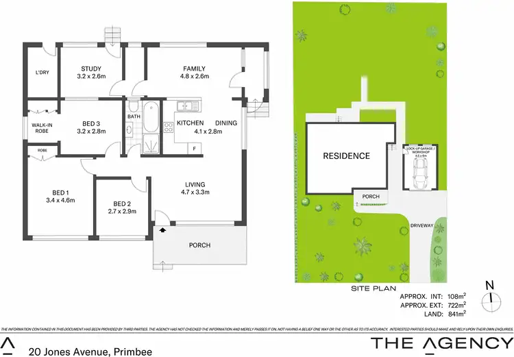 Floorplan of Homely house listing, 20 Jones Avenue, Primbee NSW 2502