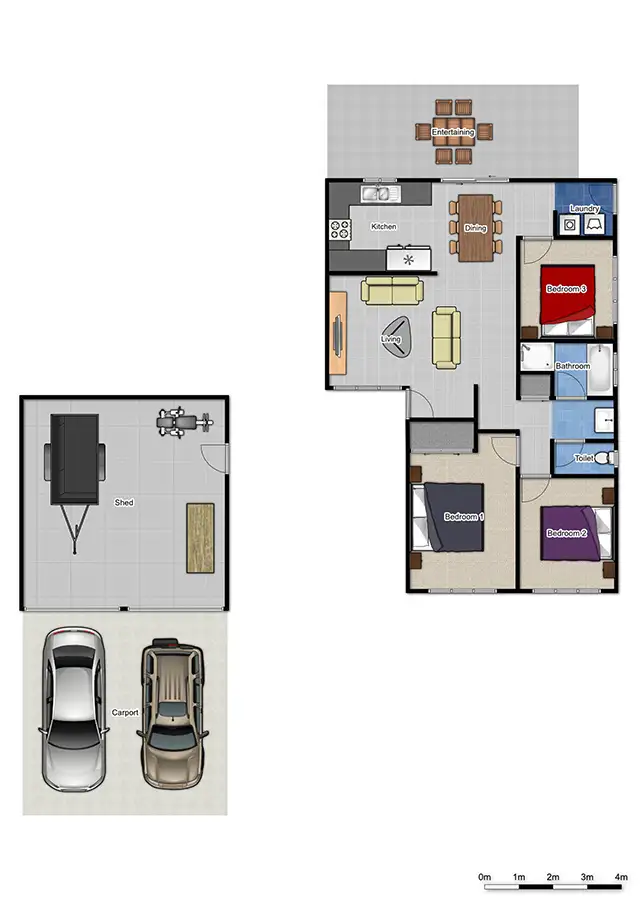 Floorplan of Homely house listing, 13 Kurilpa St, Marsden QLD 4132