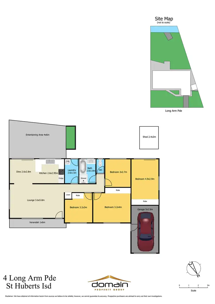 Floorplan of Homely house listing, 4 Long Arm Parade, St Huberts Island NSW 2257
