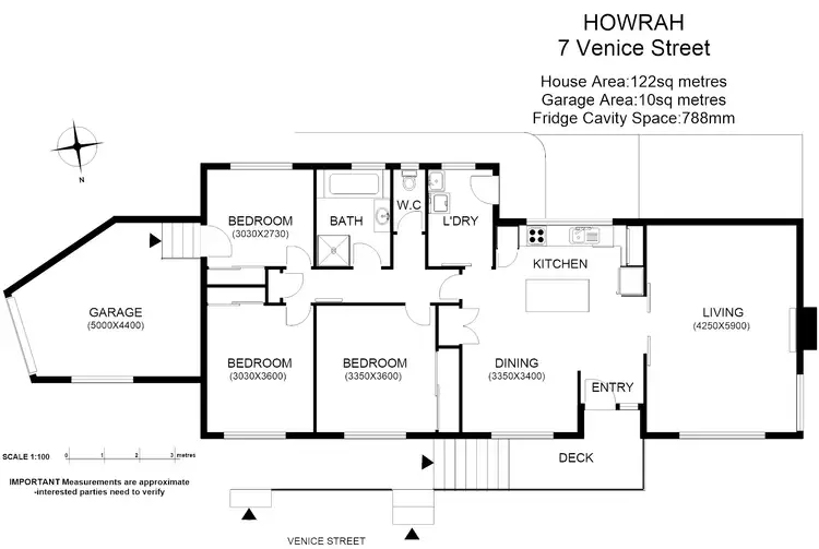 Floorplan of Homely house listing, 7 Venice Street, Howrah TAS 7018