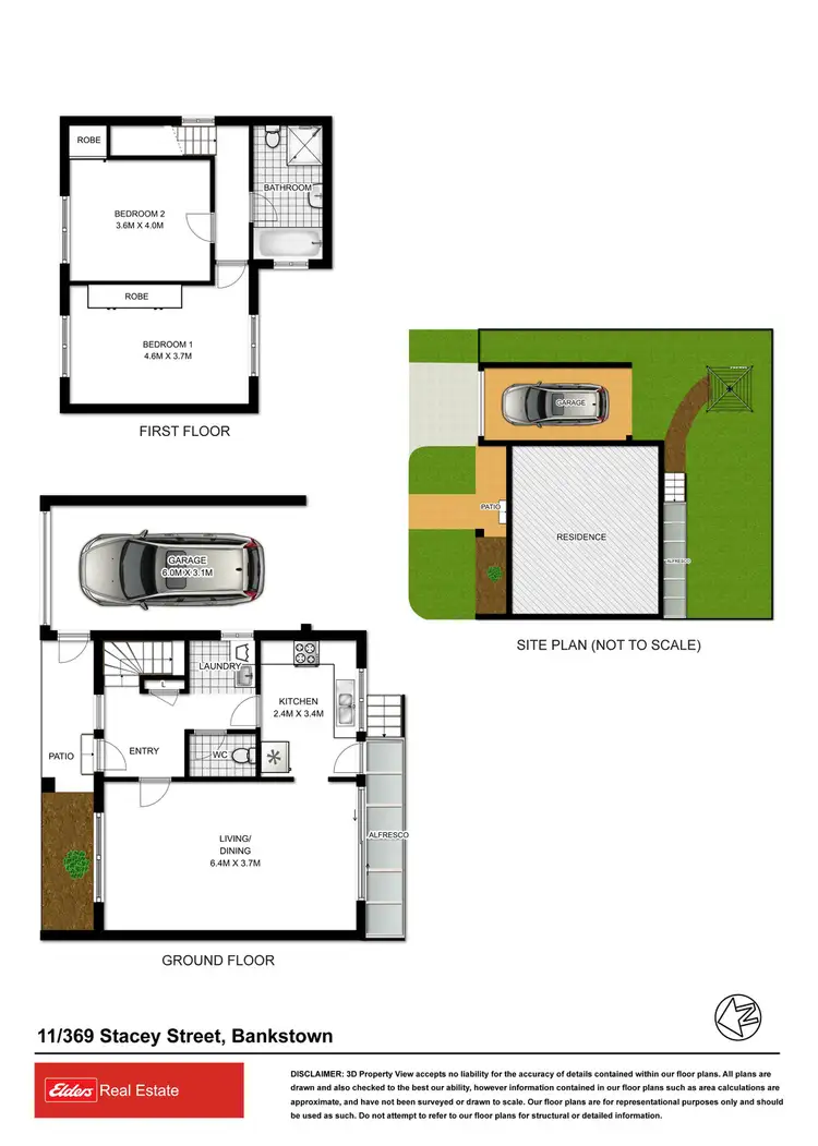 Floorplan of Homely townhouse listing, 11/369 Stacey Street, Bankstown NSW 2200