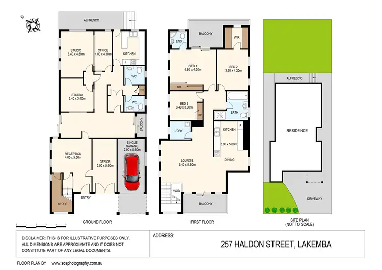 Floorplan of Homely house listing, 257 Haldon Street, Lakemba NSW 2195