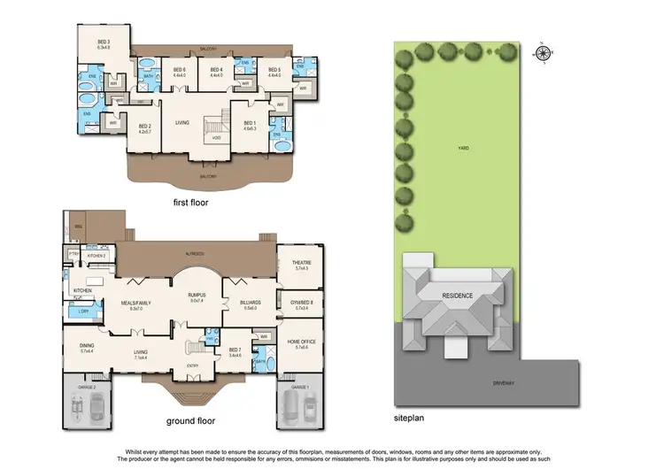Floorplan of Homely house listing, 9 Springbank Rise, Narre Warren North VIC 3804
