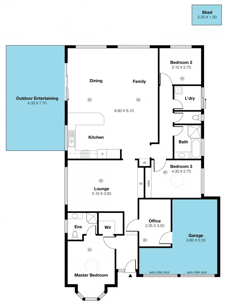 Floorplan of Homely house listing, 17A Kent Avenue, Seacombe Gardens SA 5047