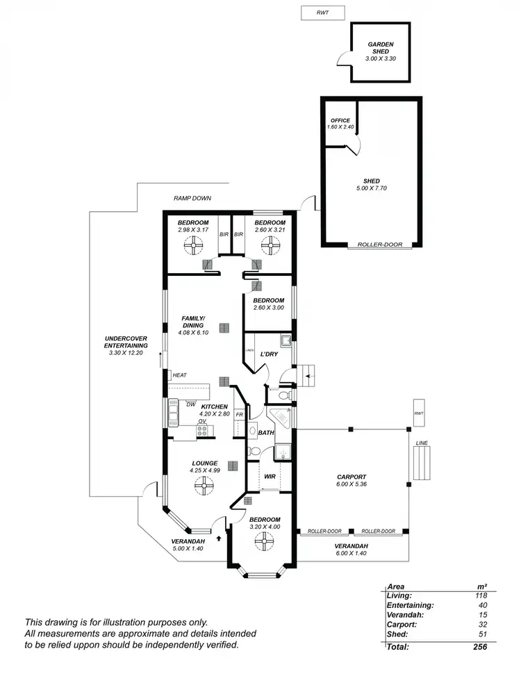 Floorplan of Homely house listing, 28 Huntingdale Road, Noarlunga Downs SA 5168