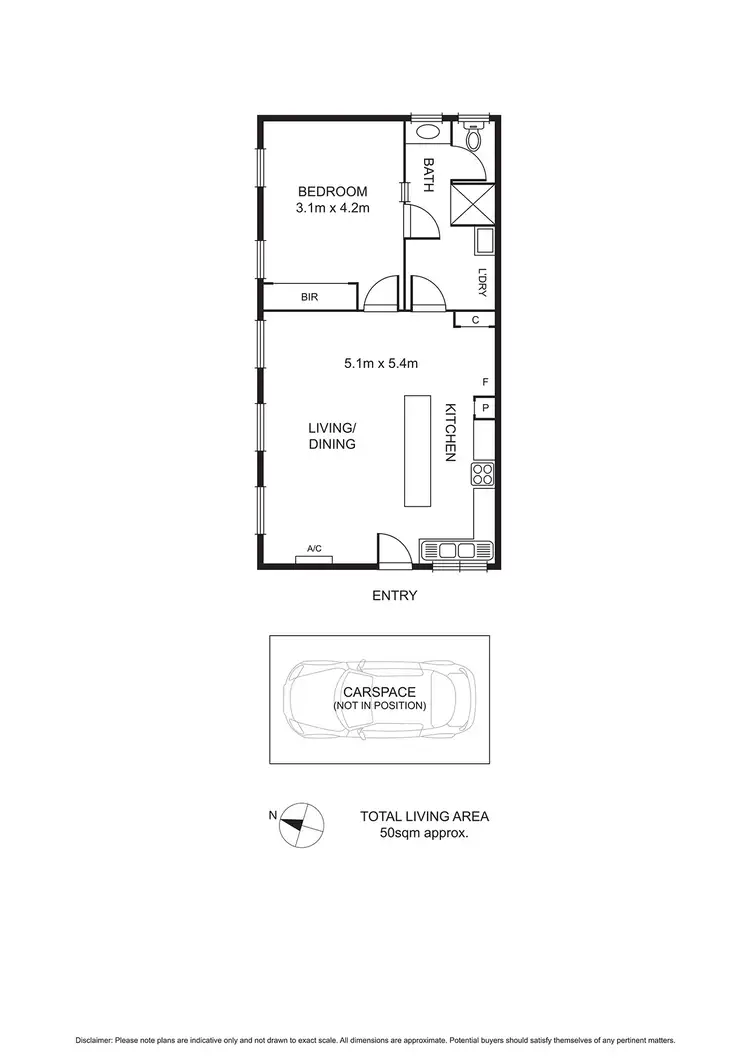 Floorplan of Homely apartment listing, 5/24 Raglan Street, South Melbourne VIC 3205