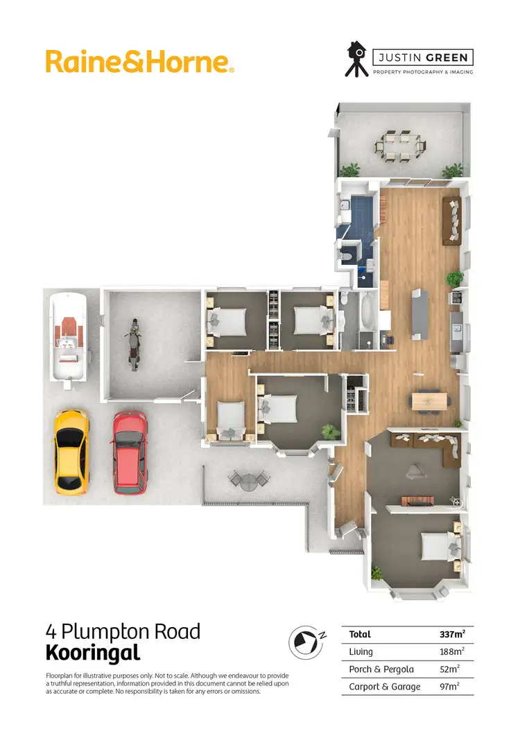 Floorplan of Homely house listing, 4 Plumpton Road, Kooringal NSW 2650