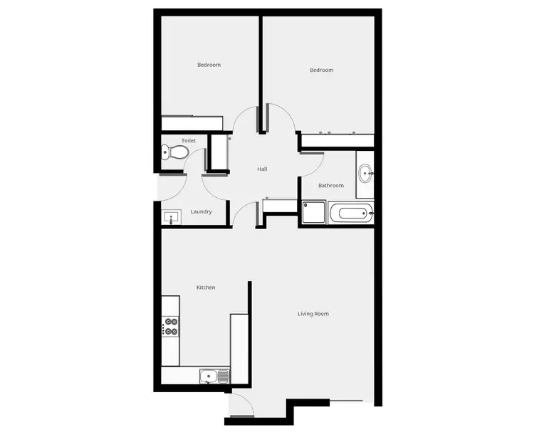 Floorplan of Homely house listing, 6 Boronia Court, Mildura VIC 3500