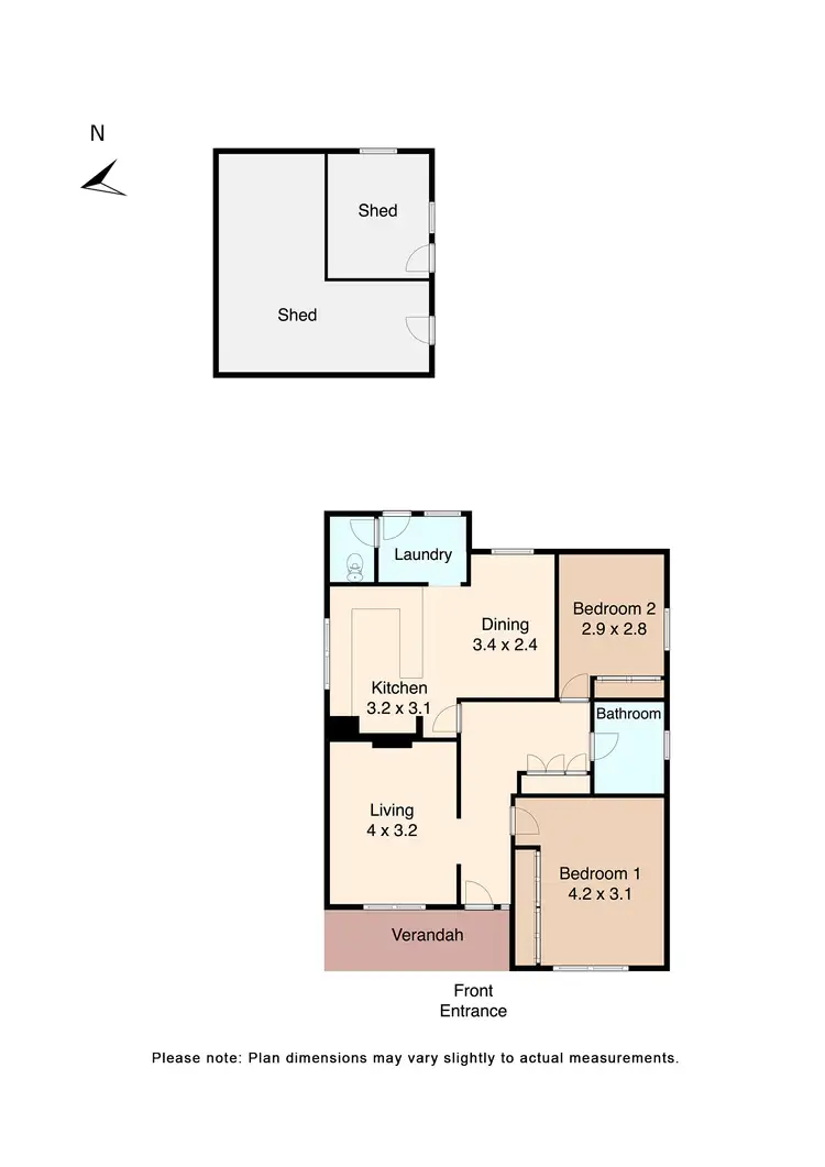 Floorplan of Homely house listing, 413 Errard Street South, Ballarat Central VIC 3350