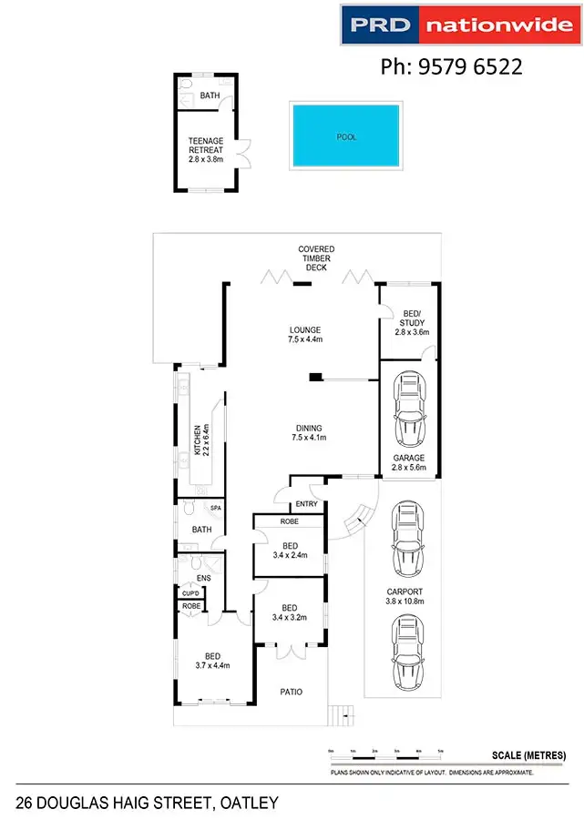 Floorplan of Homely house listing, 26 Douglas Haig Street, Oatley NSW 2223