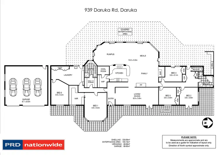 Floorplan of Homely house listing, 939 Daruka Road, Tamworth NSW 2340