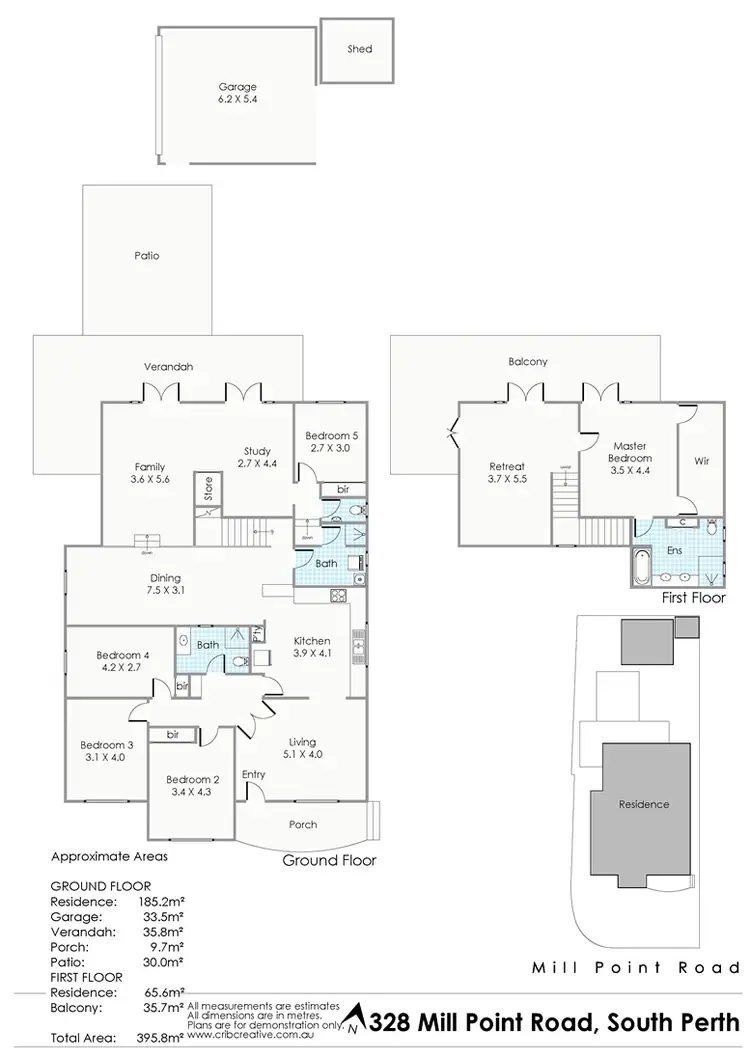 Floorplan of Homely house listing, 328 Mill Point Road, South Perth WA 6151