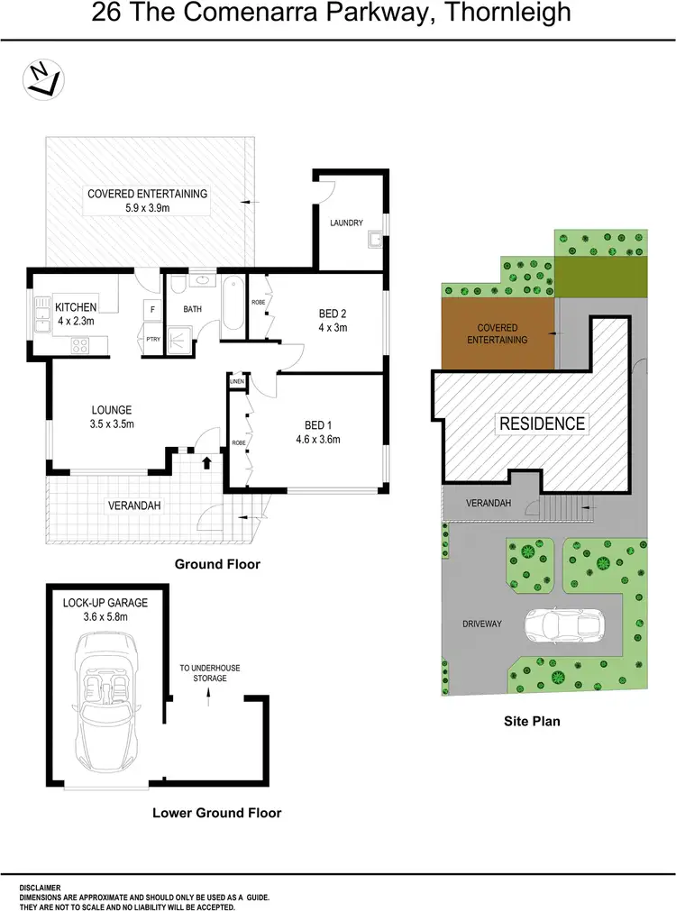 Floorplan of Homely house listing, 26 The Comenarra Parkway, Thornleigh NSW 2120
