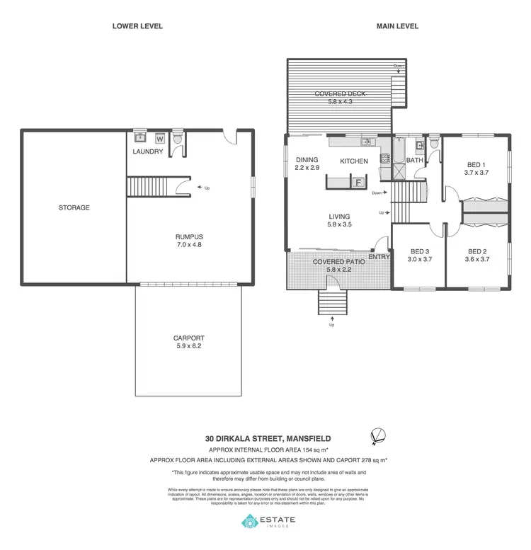 Floorplan of Homely house listing, 30 Dirkala St, Mansfield QLD 4122