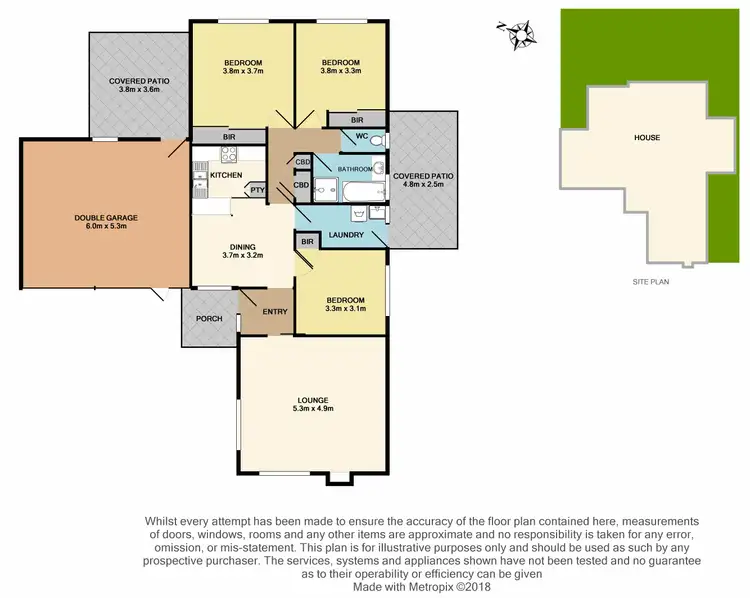 Floorplan of Homely unit listing, 11 Stayner Court, Chelsea VIC 3196