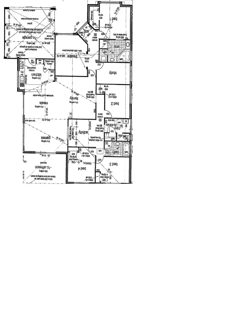 Floorplan of Homely house listing, 13 Horsham Crescent, Harrisdale WA 6112