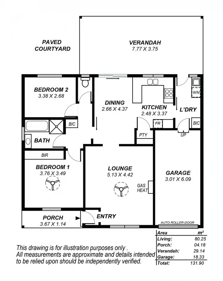Floorplan of Homely house listing, 2/1 Metcalfe Avenue, Modbury Heights SA 5092