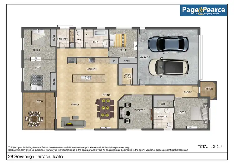 Floorplan of Homely house listing, 29 Sovereign Terrace, Idalia QLD 4811