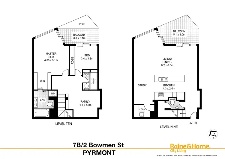 Floorplan of Homely apartment listing, 7B/2 Bowman Street, Pyrmont NSW 2009