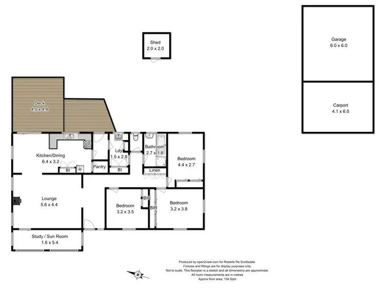 Floorplan of Homely house listing, 40 Beattie Street, Scottsdale TAS 7260
