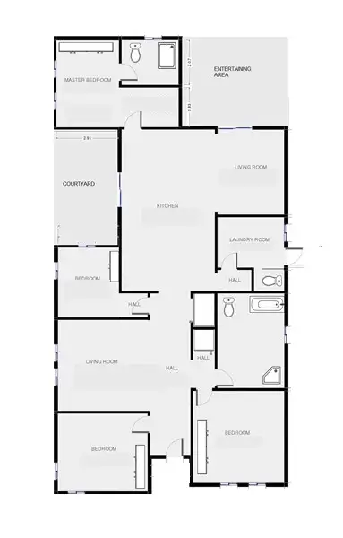 Floorplan of Homely house listing, 21 Bellevue Street, Temora NSW 2666