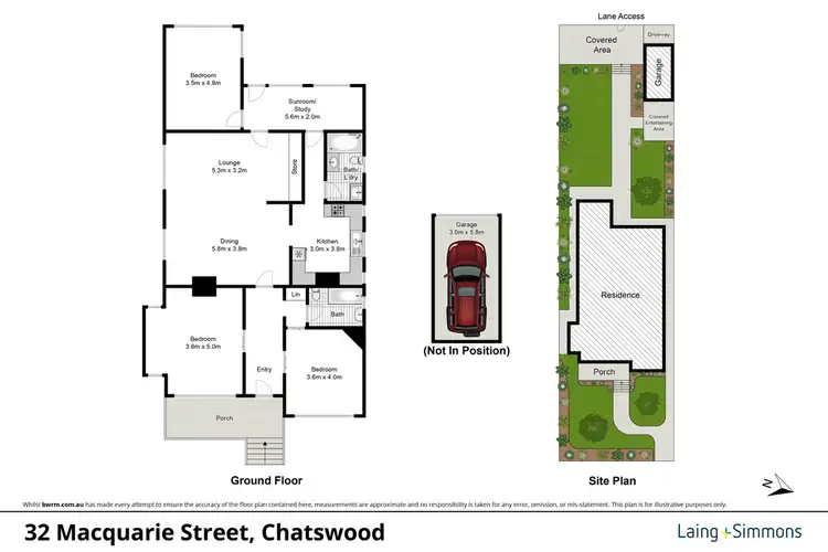 Floorplan of Homely house listing, 32 Macquarie Street, Chatswood NSW 2067