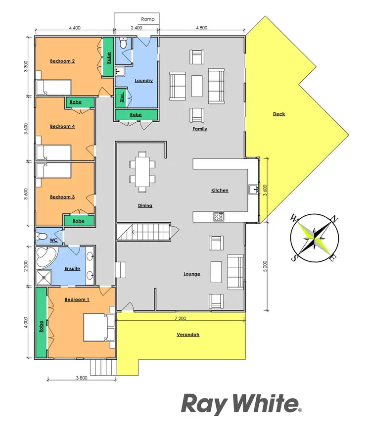 Floorplan of Homely house listing, 6 Gunbar Road, Taree NSW 2430