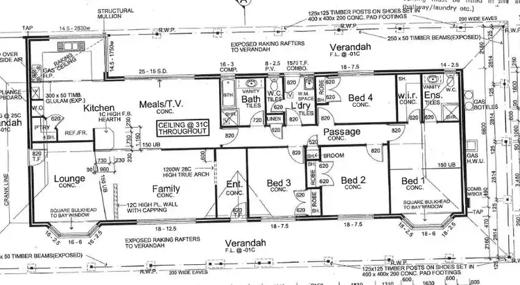 Floorplan of Homely house listing, 14 Leschenault Parade, Leschenault WA 6233