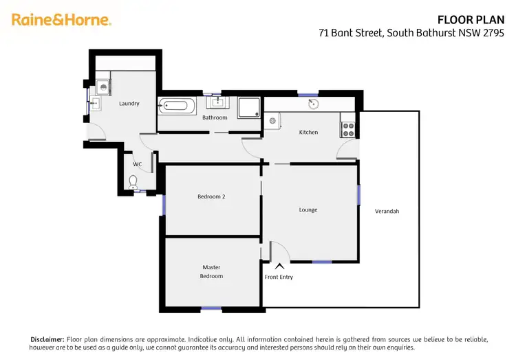 Floorplan of Homely house listing, 71 Bant Street, South Bathurst NSW 2795