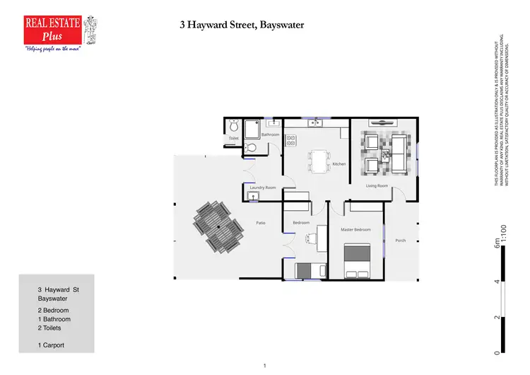 Floorplan of Homely house listing, 3 Hayward Street, Bayswater WA 6053