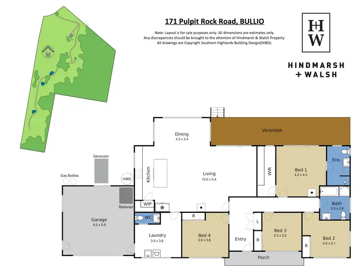 Floorplan of Homely rural property listing, 171 Pulpit Rock Rd, Bullio NSW 2575
