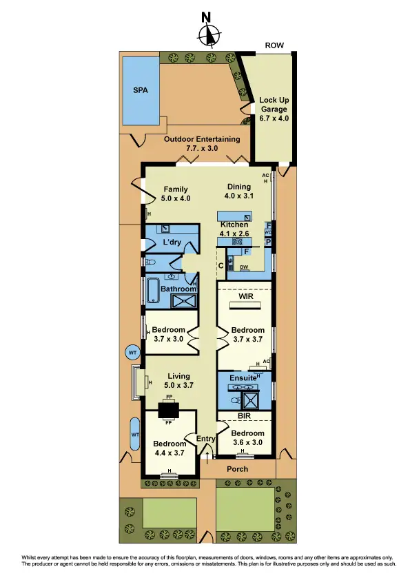 Floorplan of Homely house listing, 14 Chandler St, Williamstown VIC 3016