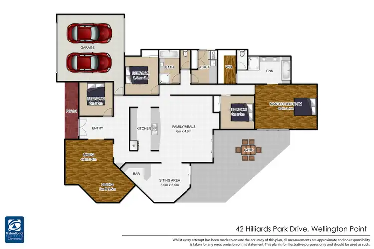 Floorplan of Homely house listing, 42 Hilliards Park Drive, Wellington Point QLD 4160