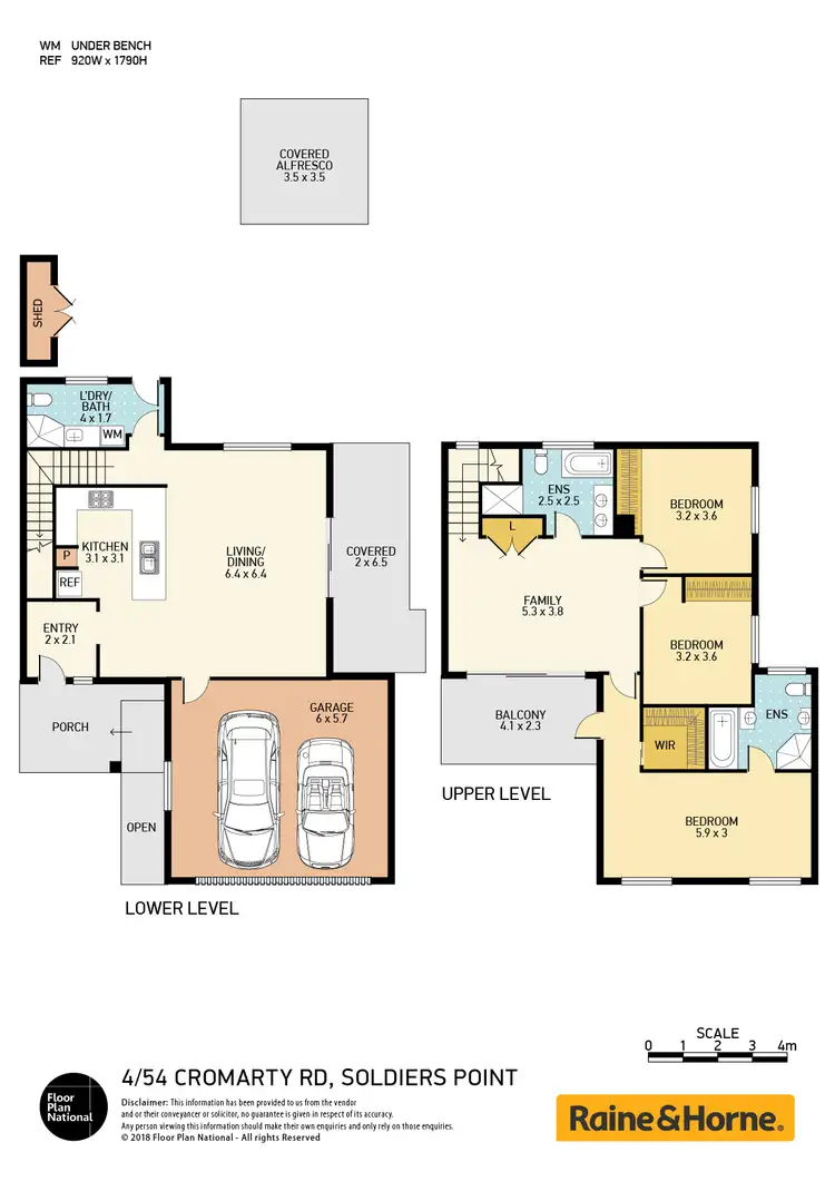Floorplan of Homely townhouse listing, 4/54 Cromarty Road, Soldiers Point NSW 2317