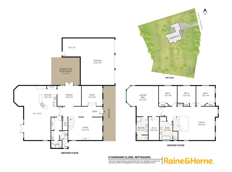 Floorplan of Homely house listing, 8 Farnham Close, Mittagong NSW 2575