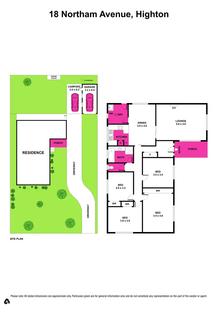 Floorplan of Homely house listing, 18 Northam Avenue, Highton VIC 3216