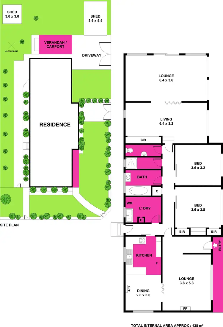 Floorplan of Homely house listing, 17 Dorward Avenue, Newcomb VIC 3219