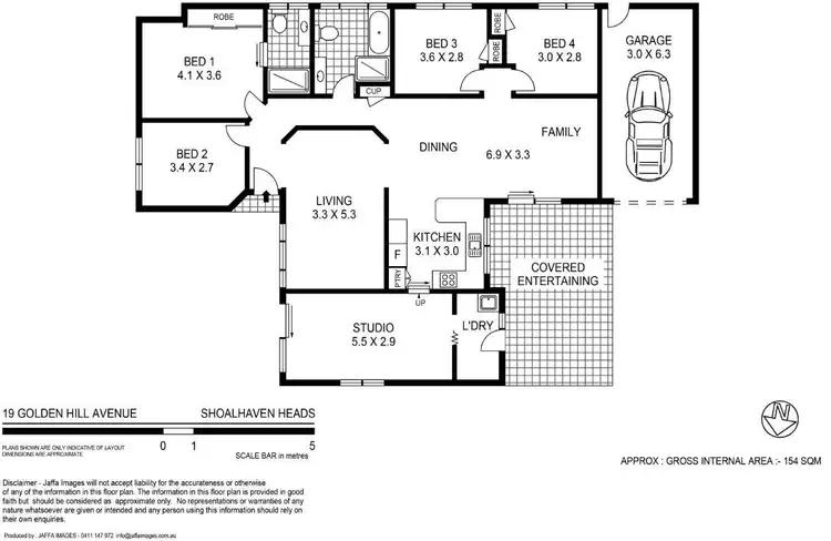 Floorplan of Homely house listing, 19 Golden Hill Avenue, Shoalhaven Heads NSW 2535